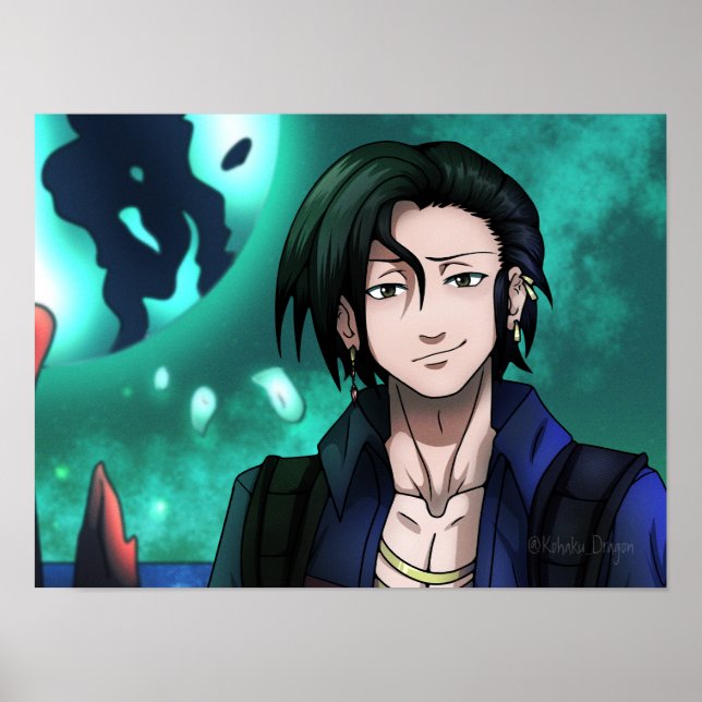 Poster Pirata Espacial Scifi (Frente)