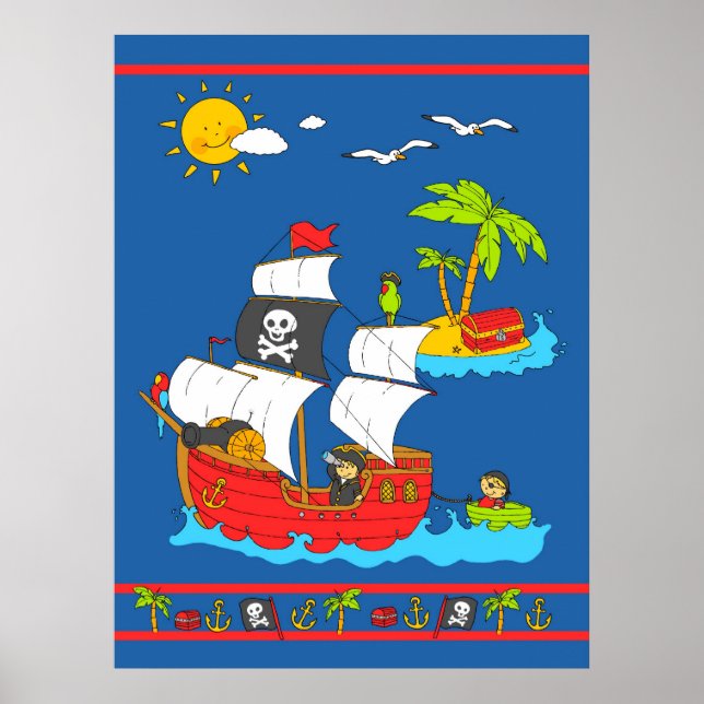 Poster Piratas (Frente)
