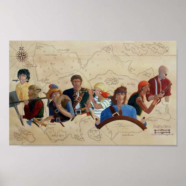 Poster Piratas! (Frente)