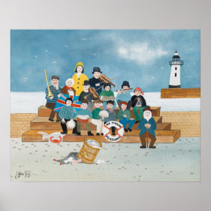 Poster Piratas Antigos da Penzance