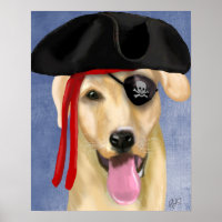 Pirate Labrador Amarelo