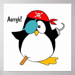 Pôster Pirate Penguin