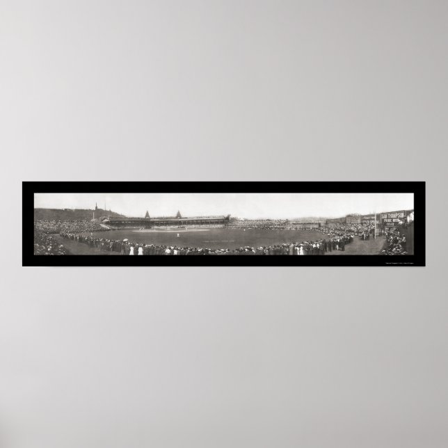 Pôster Pirates Giants Baseball Foto 1905 (Frente)