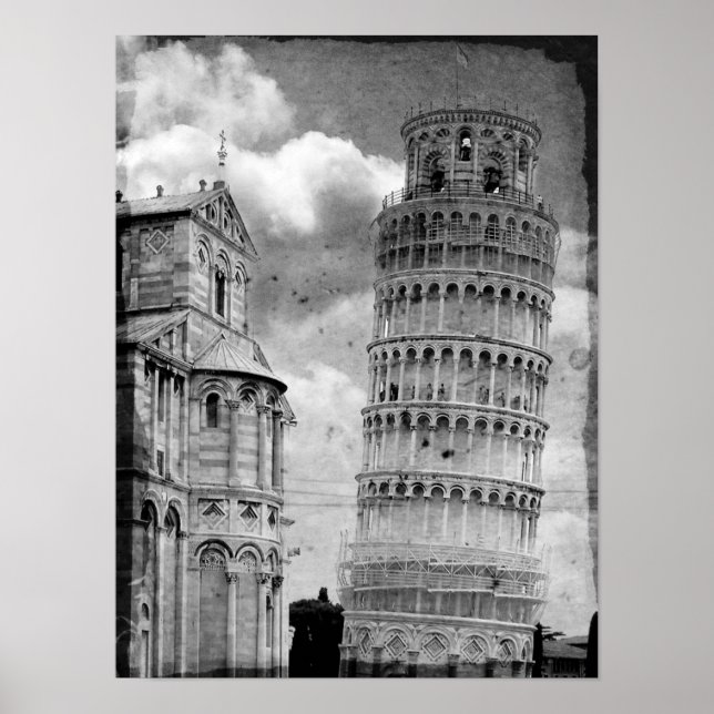Poster Pisa Tower (Frente)