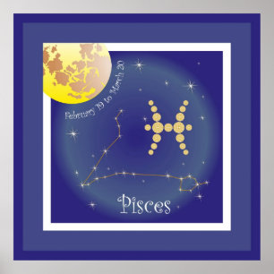 Poster Pisces February 19 to de March de 20 posteres