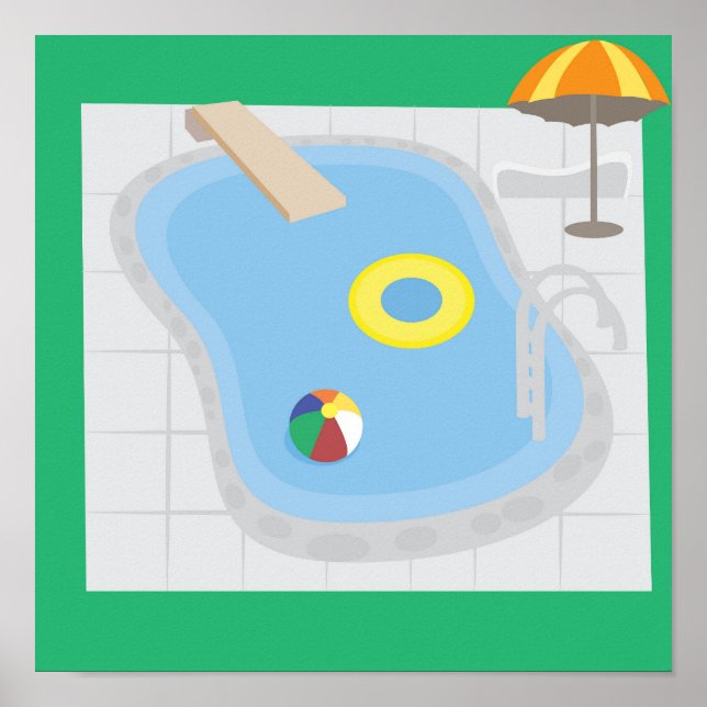 Poster Piscina (Frente)