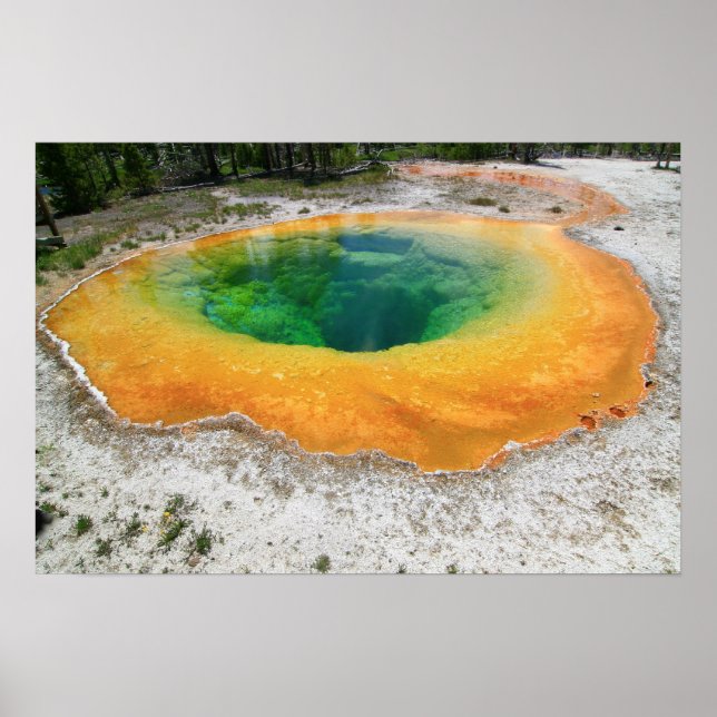 Pôster Piscina Glória de Manhã, Yellowstone Nationa... (Frente)