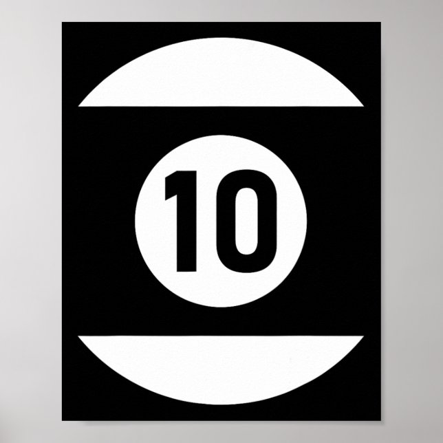 Poster Piscina Ll 10 Billiards Correspondentes Dão Fácil  (Frente)