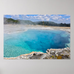 Poster Piscina Safira, Parque Nacional de Yellowstone