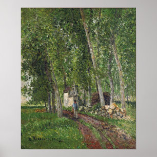 Poster Pissarro - Espessa No Moret 1902
