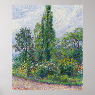 Poster Pissarro - Jardim De Mirbeau De Octave Nas Damas (