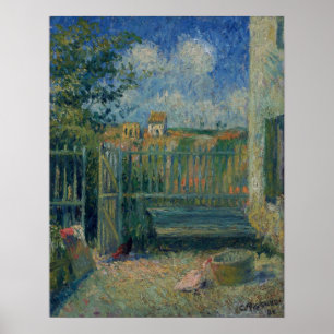 Poster Pissarro - Pé De Rondest House Pontoise 1880