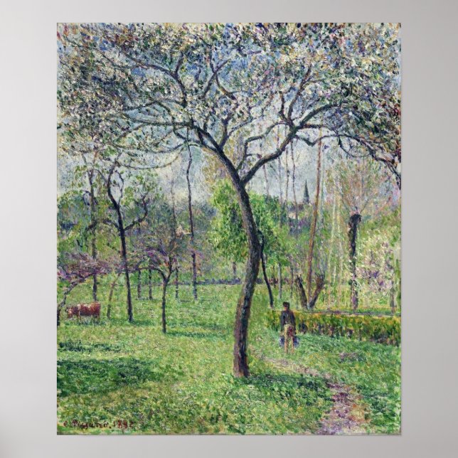 Poster Pissarro - Pomar 1892 (Frente)