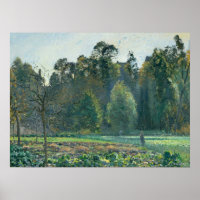 Pissarro - Pontoise de Campo de Couve 1873
