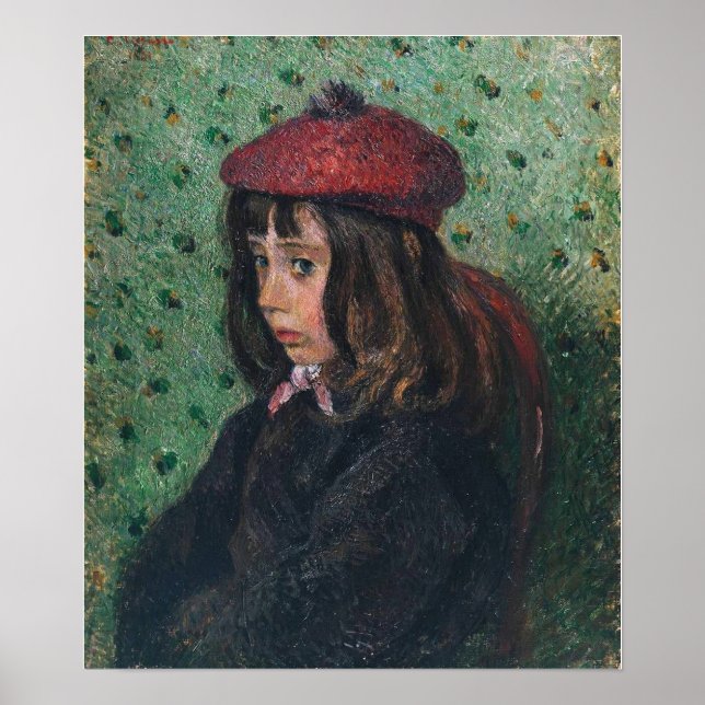 Poster Pissarro - Retrato De Felix 1881 (Frente)