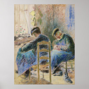 Poster Pissarro - Sapateiros 1878