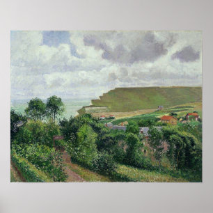 Poster Pissarro - Vista De Berneval 1900