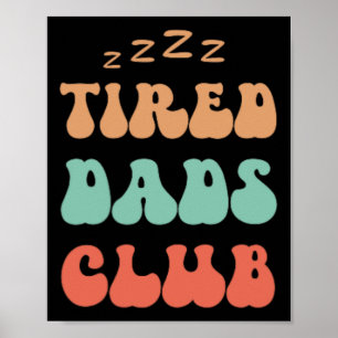 Poster Pista de corrida de carros do Dads Club no Dia dos