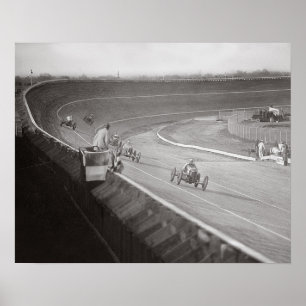 Pôster Pista de corrida de tábuas, 1925