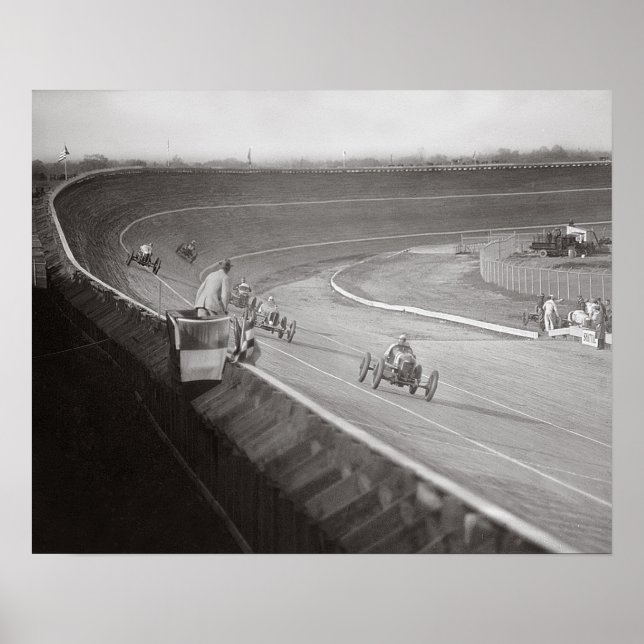 Pôster Pista de Corrida de Tábuas, 1925 (Frente)