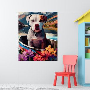 Poster Pitbull em um remador: Uma aventura cêntrica