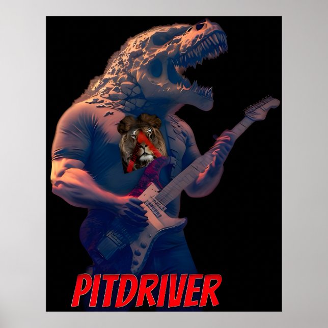 Poster PitDriver PitZillA (Frente)