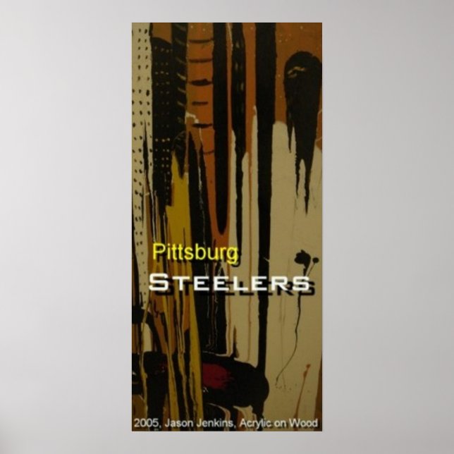 Pôster Pittsburg Steelers (Frente)