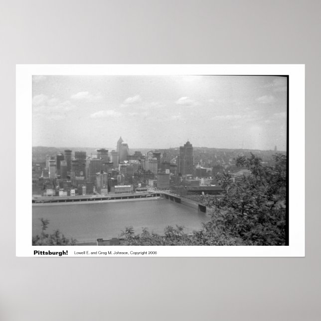Pôster Pittsburgh! (Frente)