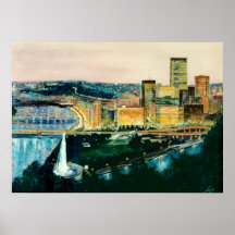 Pittsburgh em Dusk