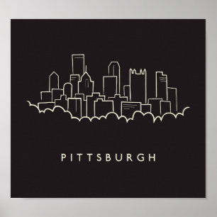Poster Pittsburgh Pensilvânia