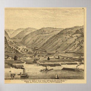 Pôster Pittsburgh, Pensilvânia