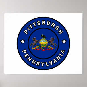 Poster Pittsburgh Pensilvânia