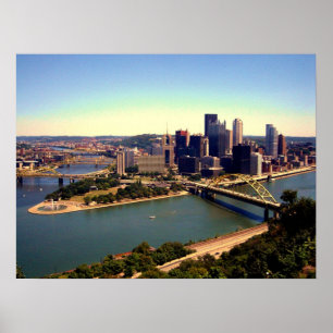 Pôster Pittsburgh, Pensilvânia