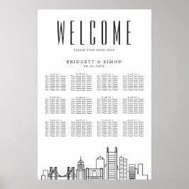 Poster Pittsburgh Wedding | 12 Mesa