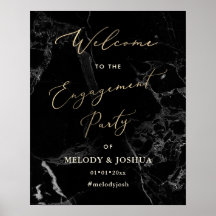 PixDezines Mármore + Ouro Falso Sinal de Boas-Vind