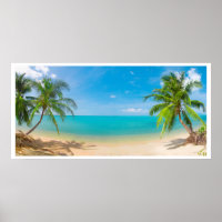 PixDezines Paraíso/Panorama Ilha Tropical