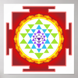 Pôster PixDezines Sri Lanka/Meditação/Chakra