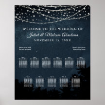 PixDezines Stars+Light Strings Seating Chart