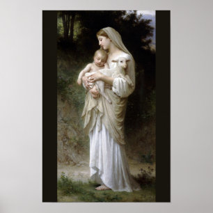 Poster PixDezinves L'inocence por pintura de Bougeureau