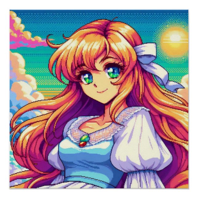 Pôster Pixel em Pixel (Frente)