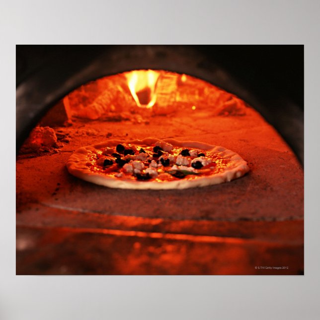 Pôster Pizza (Frente)