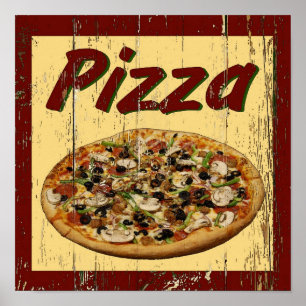 Pôster Pizza 1