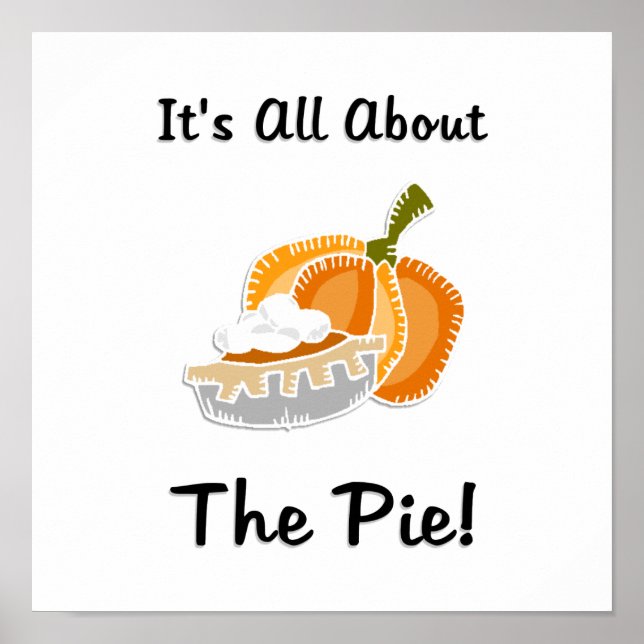 Pôster Pizza de Abóbora (Frente)