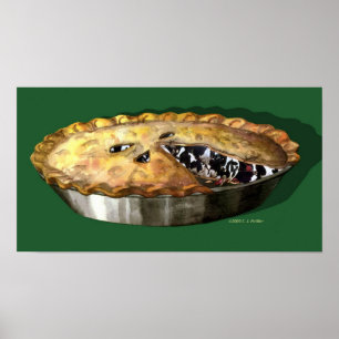 Pôster 'Pizza de Vaca'