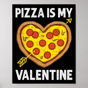 Poster Pizza É Meu Namorado Homem Mulheres Meninos Divert