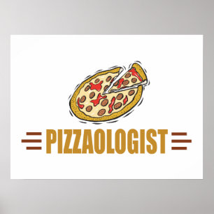 Poster Pizza Engraçada
