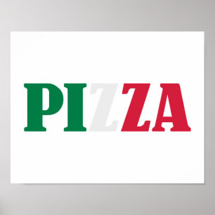 Poster Pizza italiana