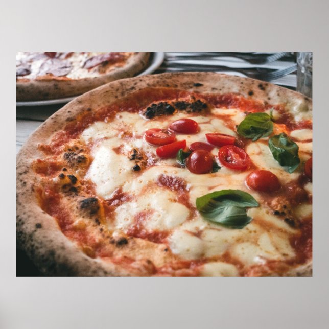 Poster Pizza Napoletana (Frente)