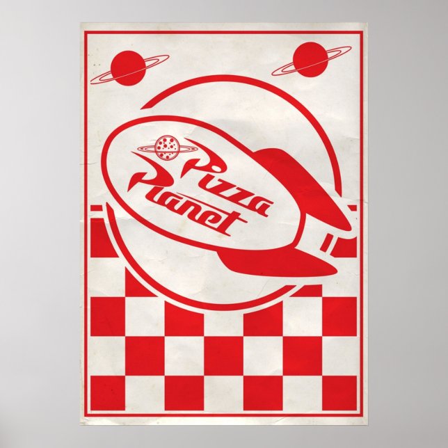 Poster Pizza Planet (Frente)