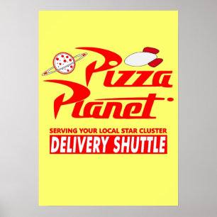 Poster Pizza Planet